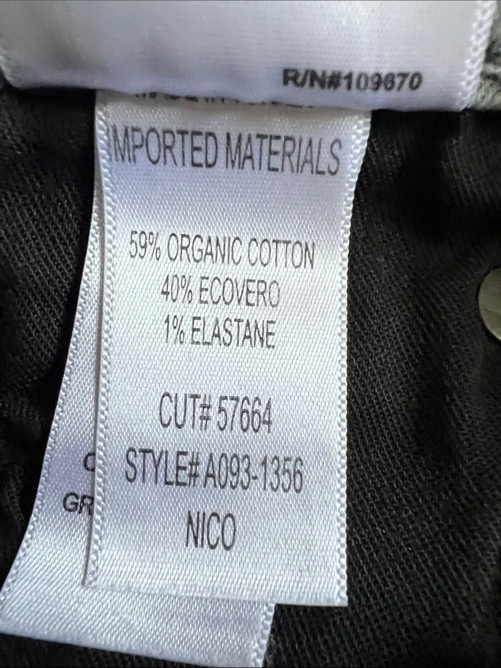 Like New! AGOLDIE Nico High Rise Slim Jeans Button Fly Organic Cotton Blend 24